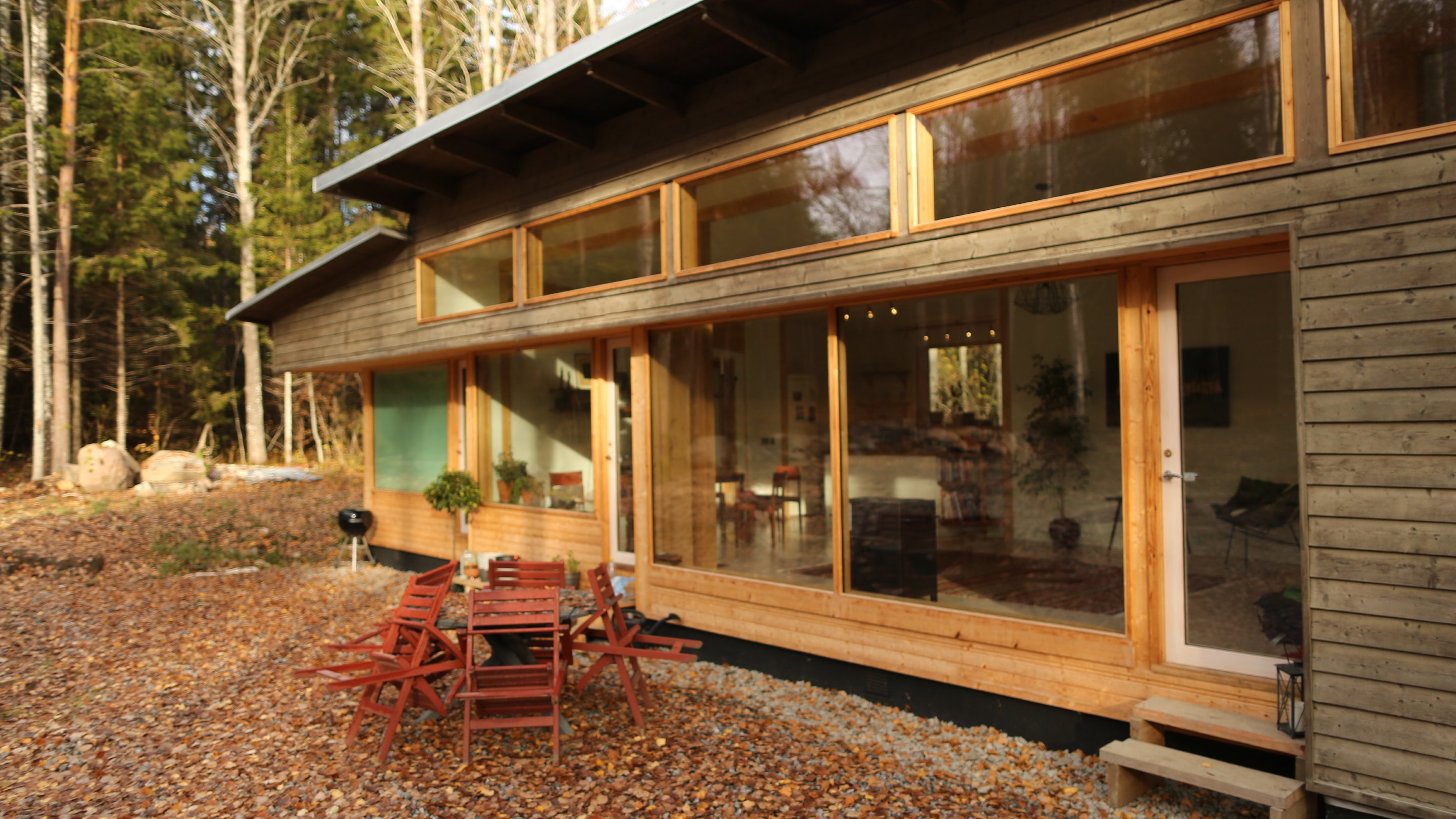 Woodland house