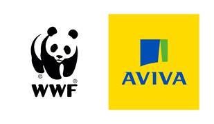 WWF and Aviva logo