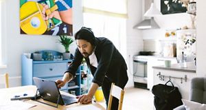 Man on laptop