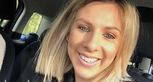 Woman smiling