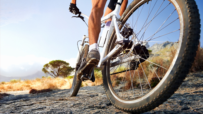 off road mountain biking