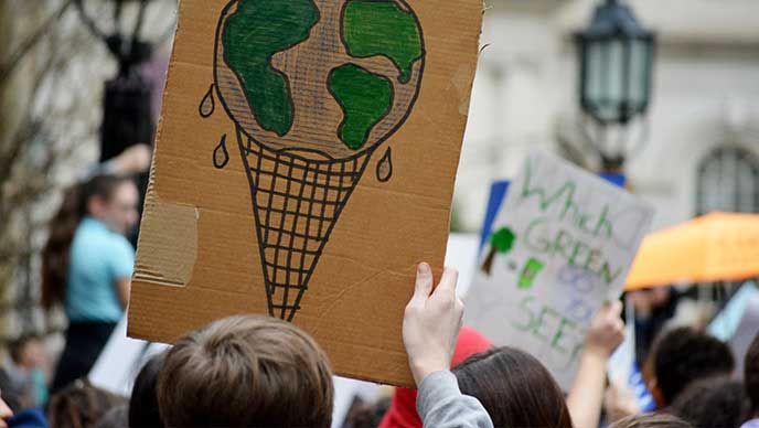 climate change protest