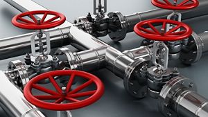 Gas plant valves
