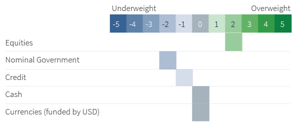 Figure 5. Asset allocation summary