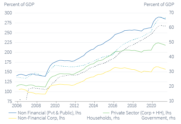 Figure 20. Debt by sector
