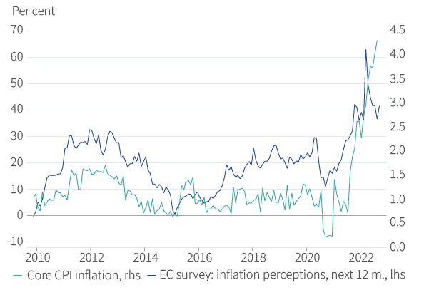 Figure 18. Inflation expectations are still reasonably contained