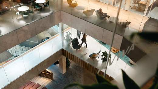 Inside Aviva Investors' London office