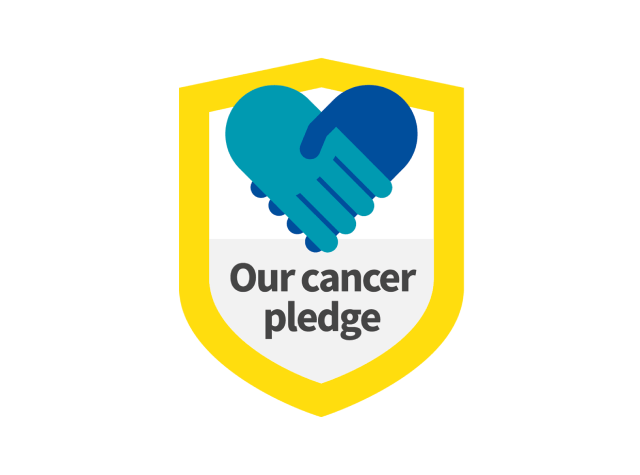 Our Cancer Pledge logo
