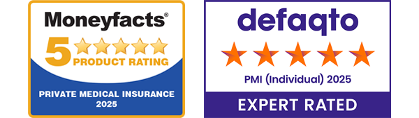 Defaqto 5 star rated health insurance 2025 Moneyfacts Private Medical Insurance 2025