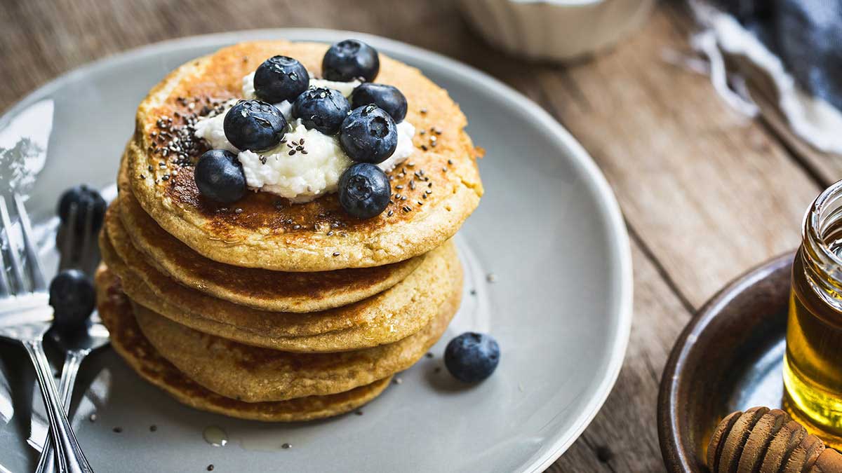 Pancake Mix Recipe - Banana and Oat Pancakes (gluten-free)
