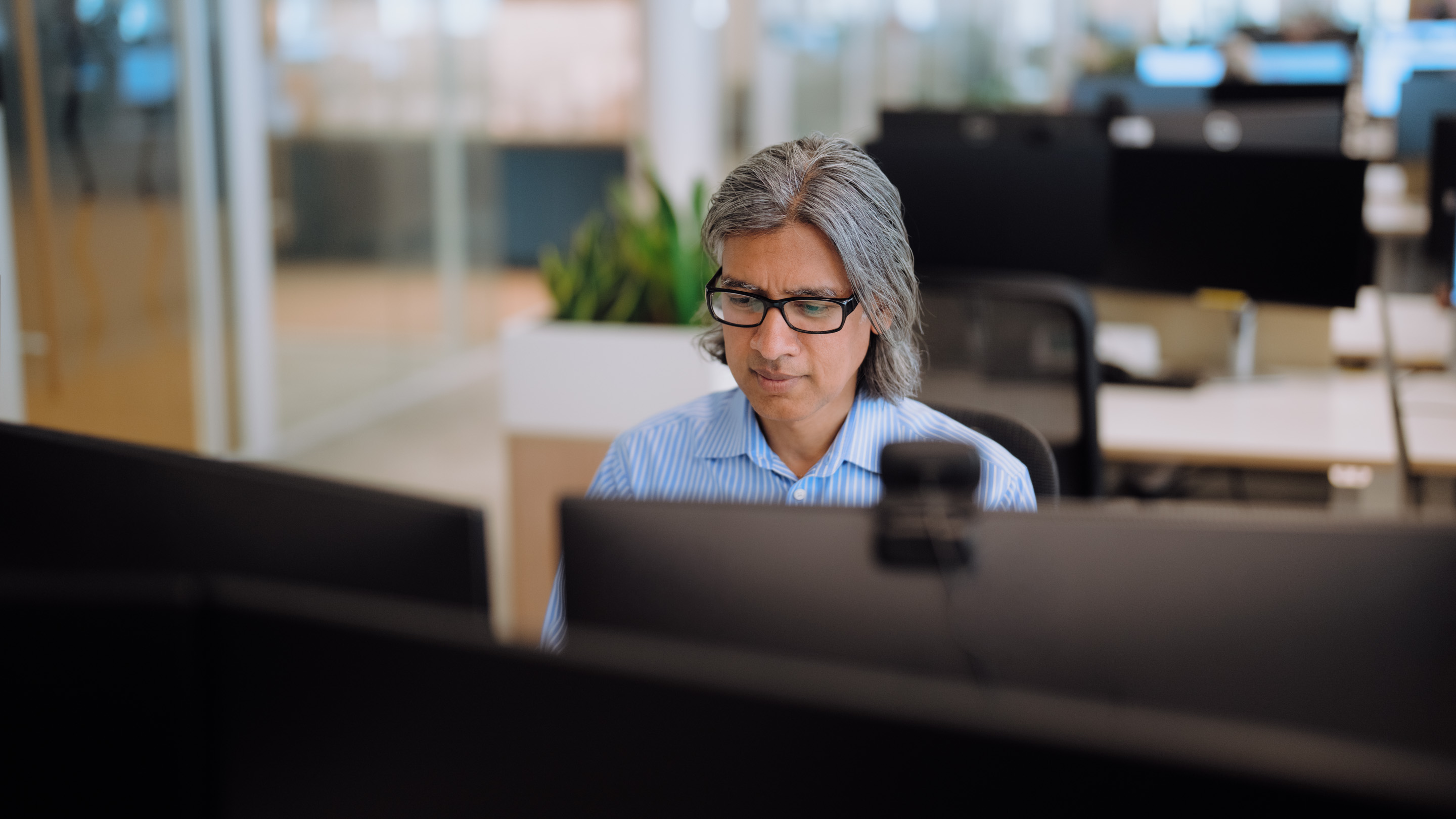 Ashish working at our London office