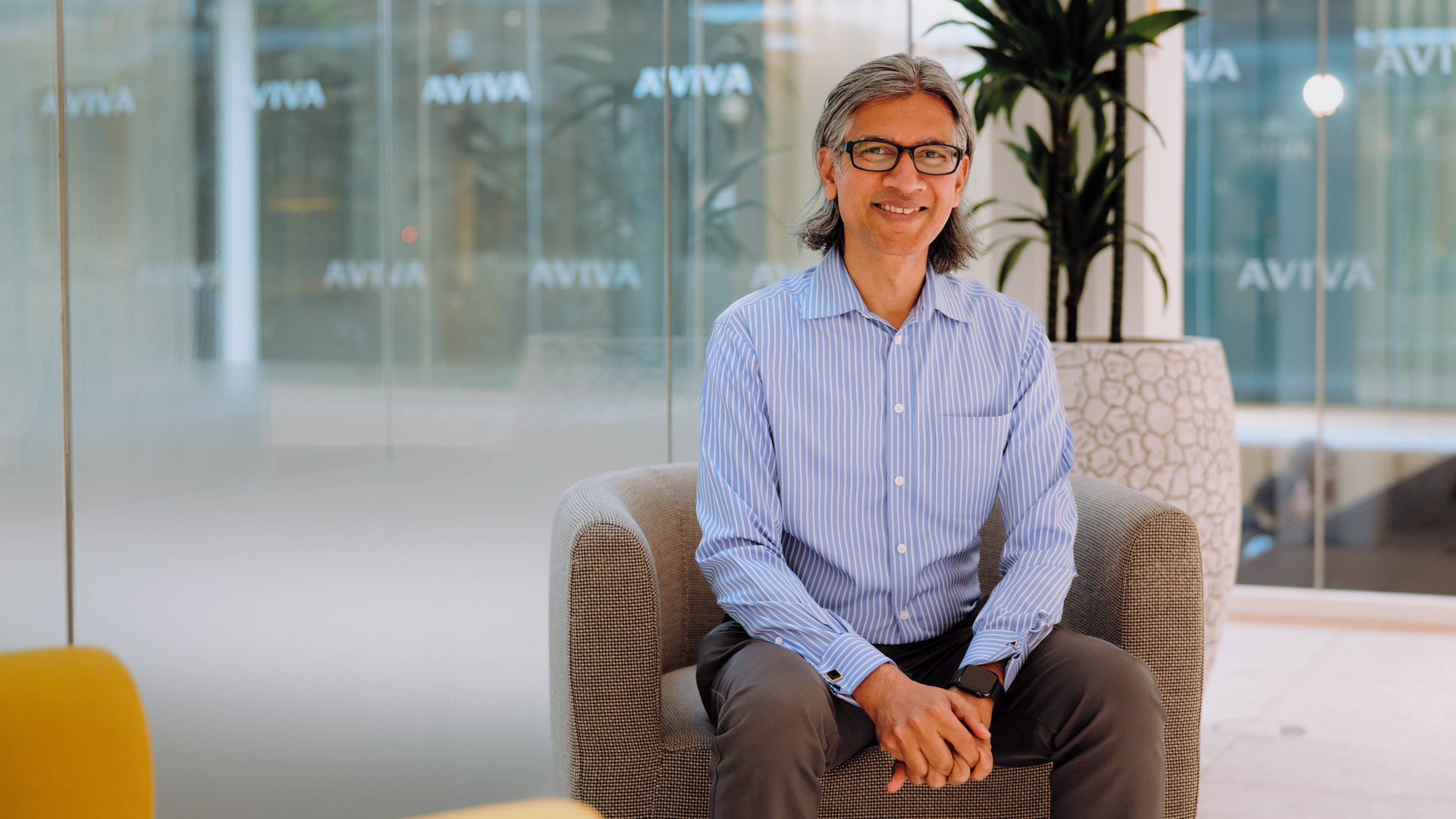 Ashish at our London office