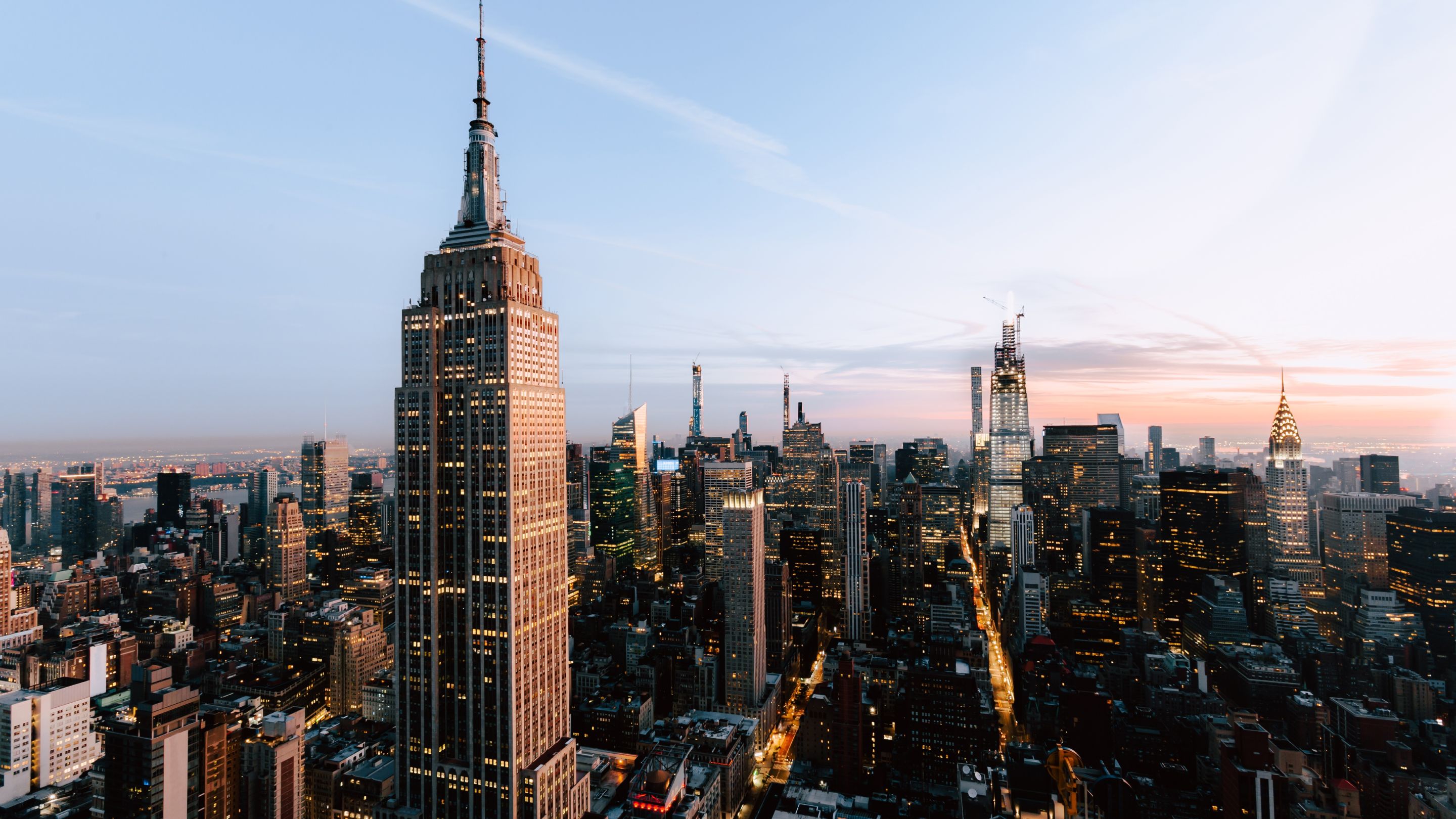 Empire States and skyscrapers in New York City