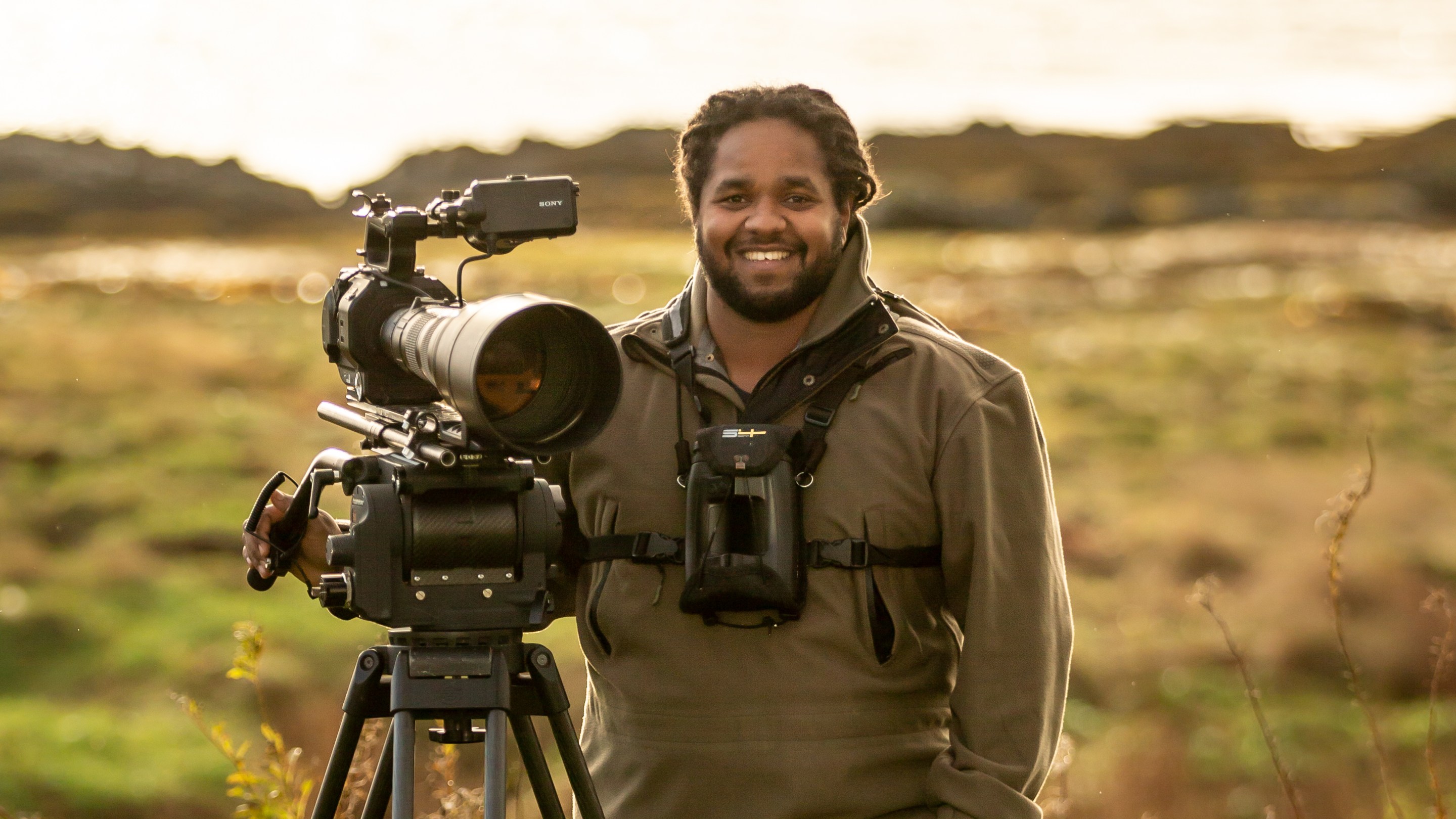 Hamza Yassin, wildlife photographer and BBC presenter