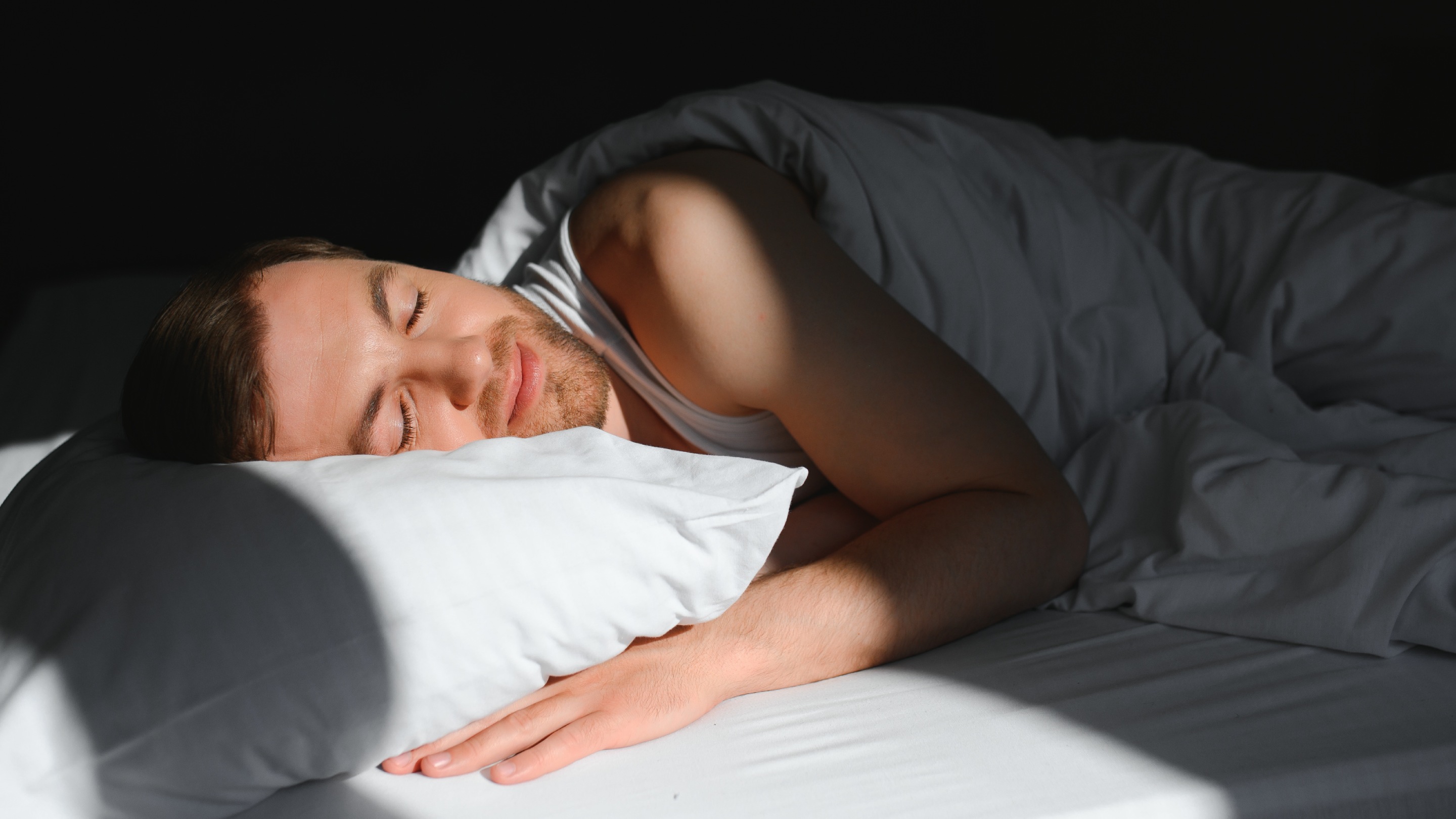 man sleeping