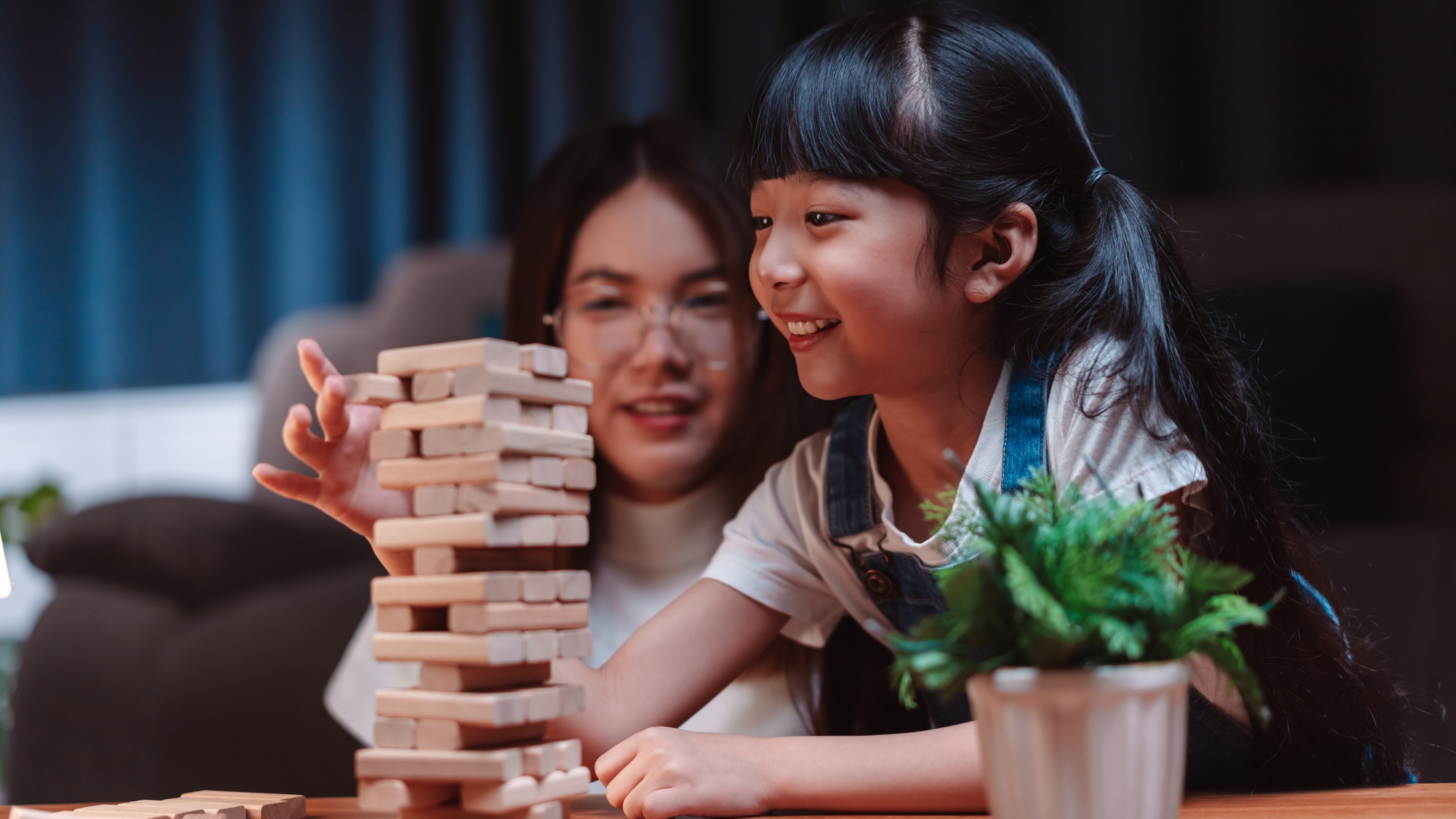 Mother and daughter building blocks