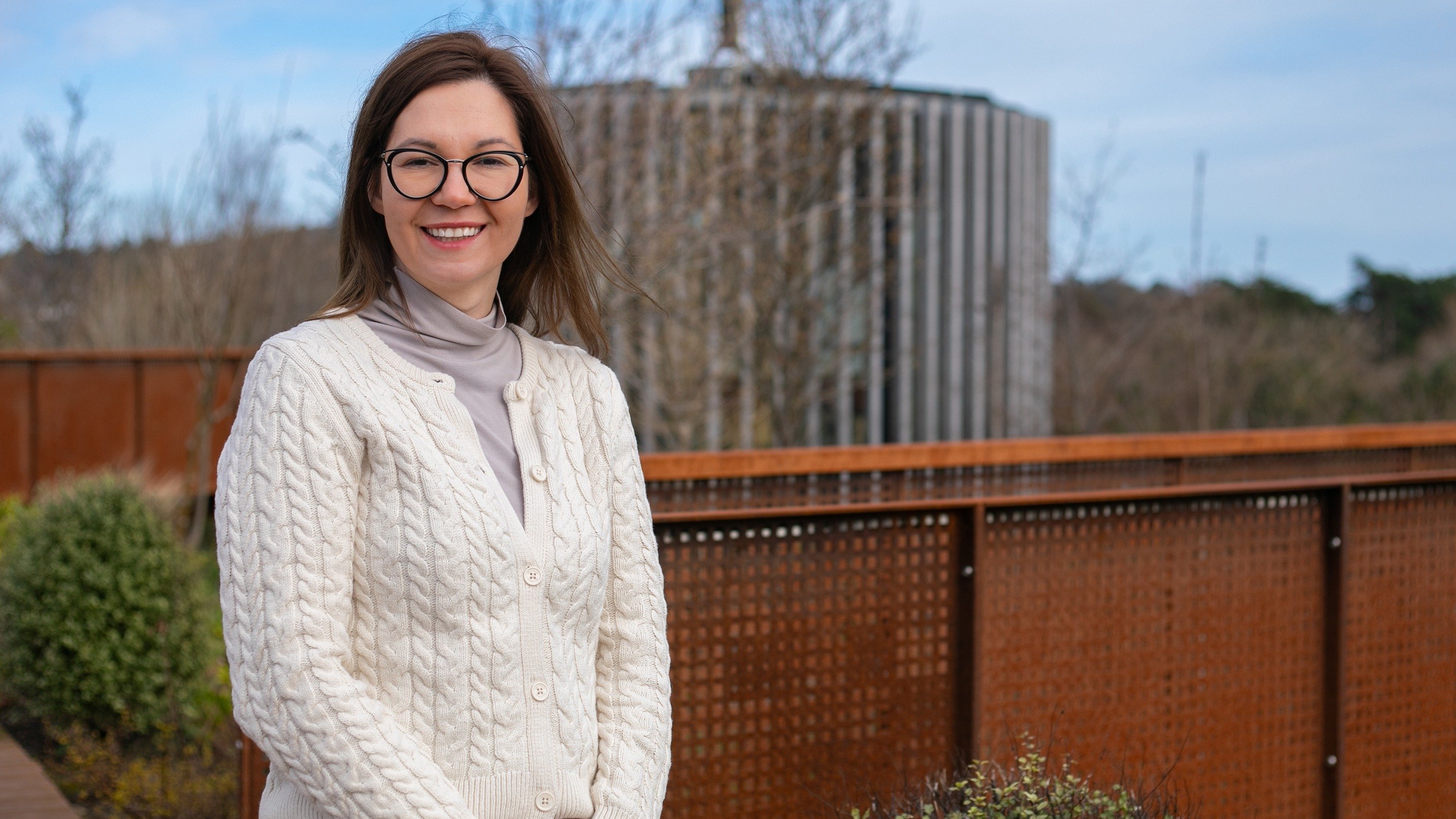 Natalia at our office in Ireland