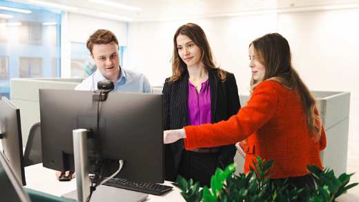 Aviva colleagues at our London office