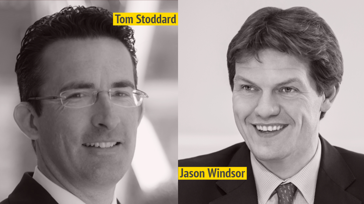 Image of Tom Stoddard, Chief Executive of Aviva plc and Jason Windsor Interim Chief Executive of Aviva plc (subject to regulatory approval)