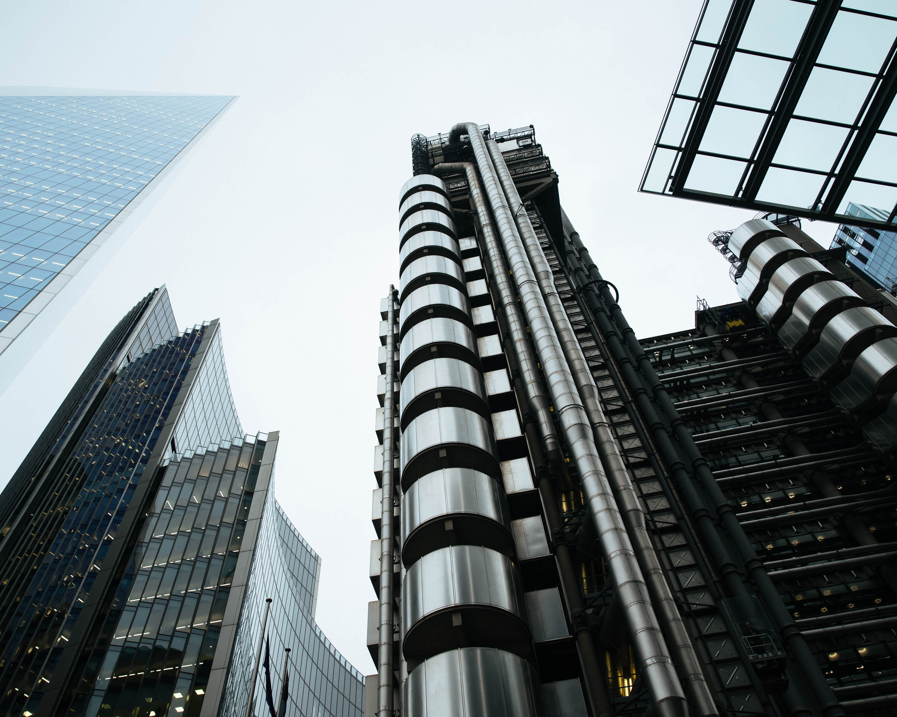 The Lloyd's Building in the City of London