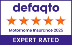 Defaqto 5 star rated Motorhome insurance 2025