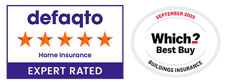 Defaqto 5 Star rated home insurance and which best recommended buy buildings insurance