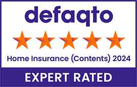 Defaqto 5 Star rated home insurance