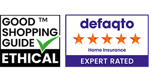Defaqto 5 Star rated home insurance and good shopping guide ethical
