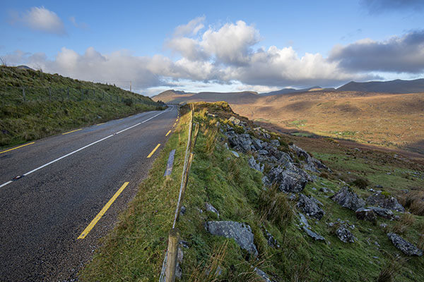 Motor tax in Ireland - image open road
