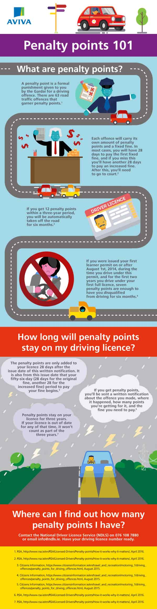 Penalty Points 101 Aviva Ireland