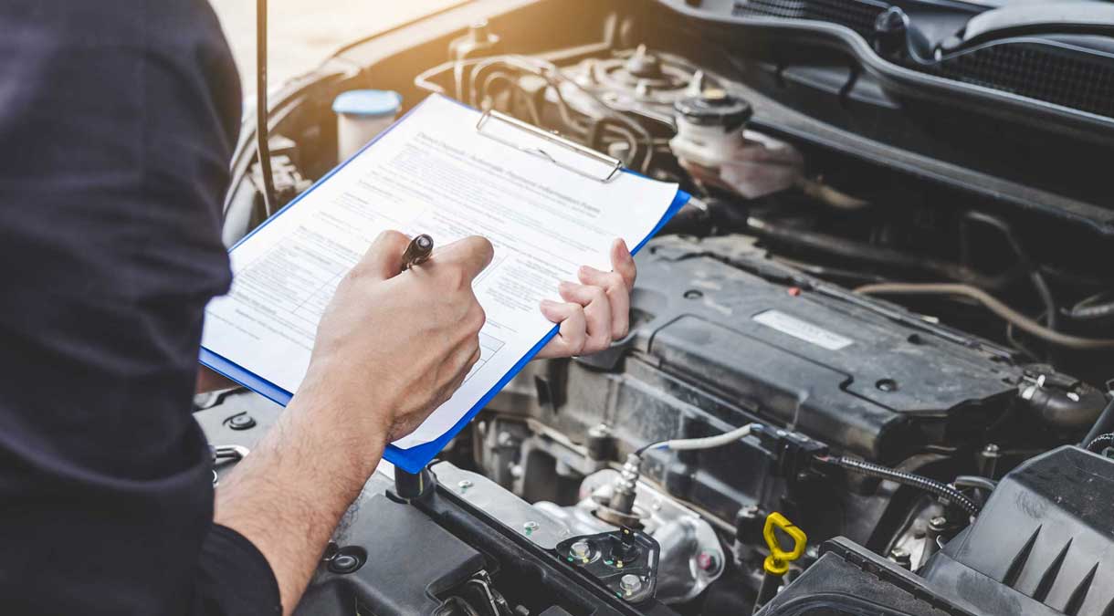 Checklist for car maintenance 