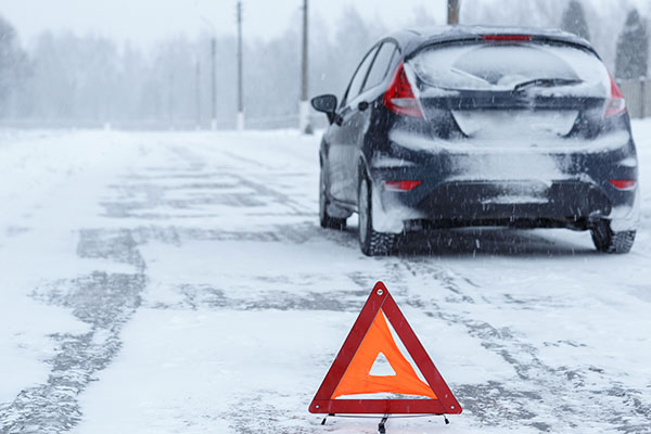 car skidding