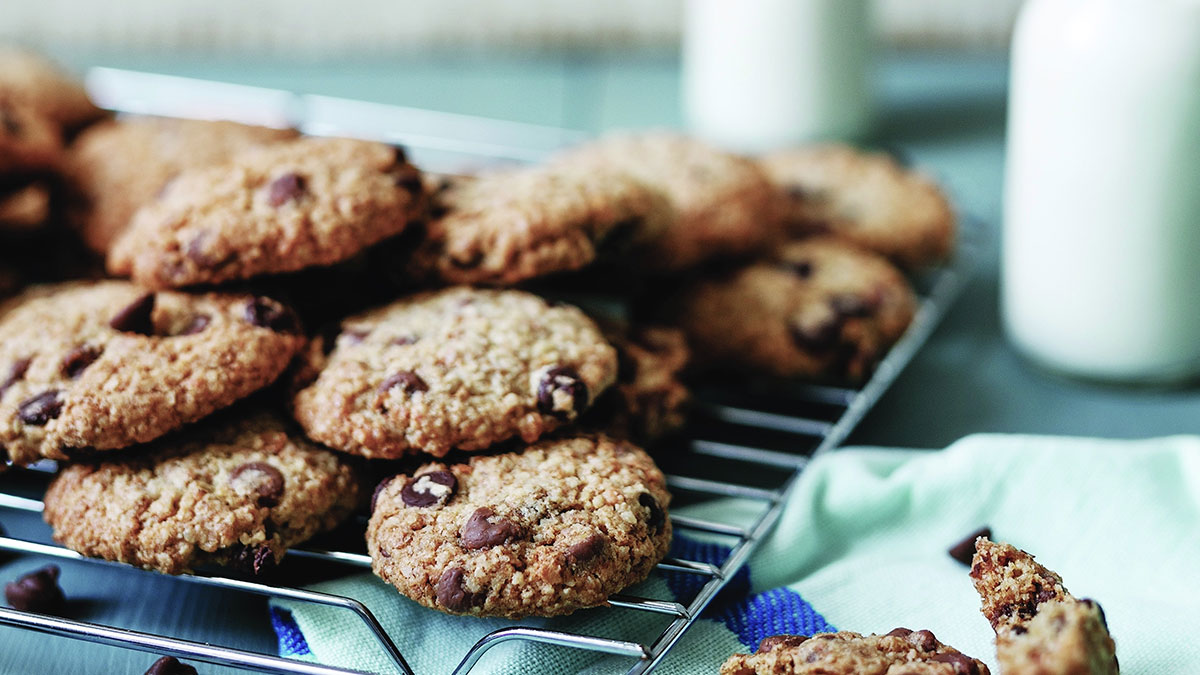 Healthier chocolate chip cookies