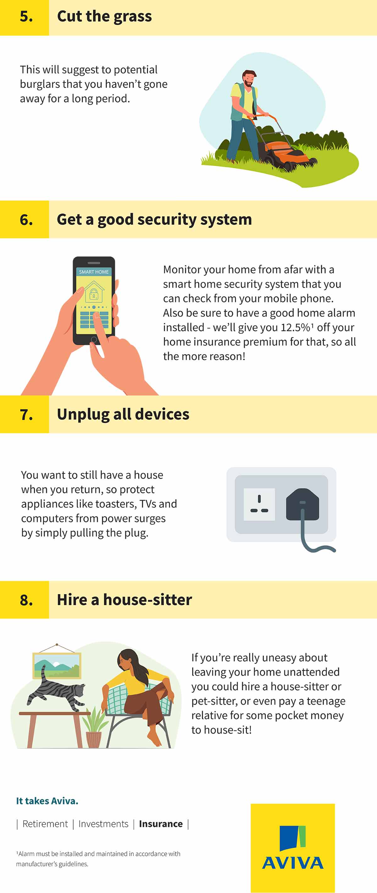 Eight tips for protecting your home infographic 2