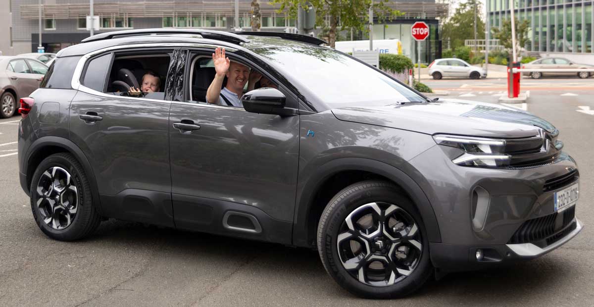 The Murphy family on the Great Aviva Road Trip