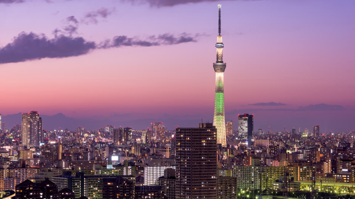 Top places to visit Japan – Tokyo Skytree