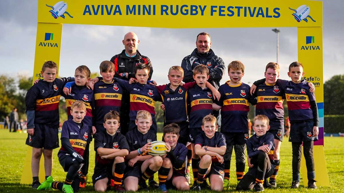 Aviva Mini Rugby 2019 Provincial Festivals - team photo